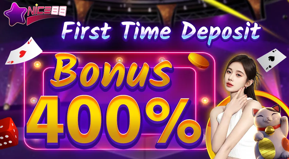 nice88 - Nice88 First Time Deposit bonus 400%