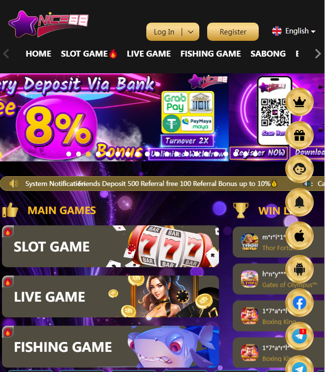 Nice88 casino online